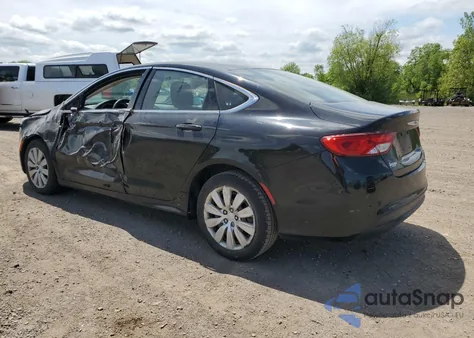 2015 Chrysler 200 Lx из США, поврежденный, VIN 1C3CCCFB9FN644613